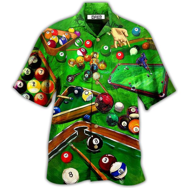 Billiard Enthuse Green Style - Hawaiian Shirt Jezsport.com