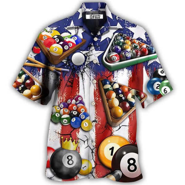 Billiard Independence Day - Hawaiian Shirt Jezsport.com