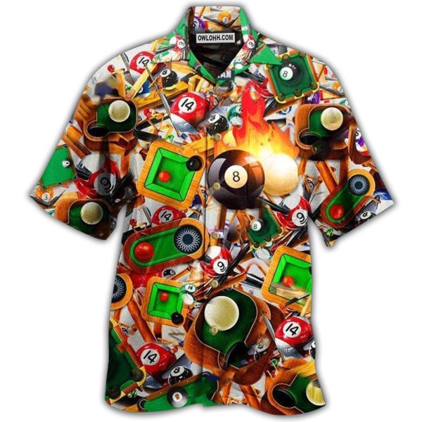 Billiard Make Your Own Luck - Hawaiian Shirt Jezsport.com