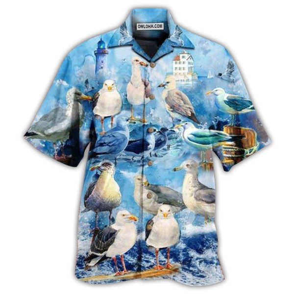 Seagull Bird Stop It Now - Hawaiian Shirt Jezsport.com