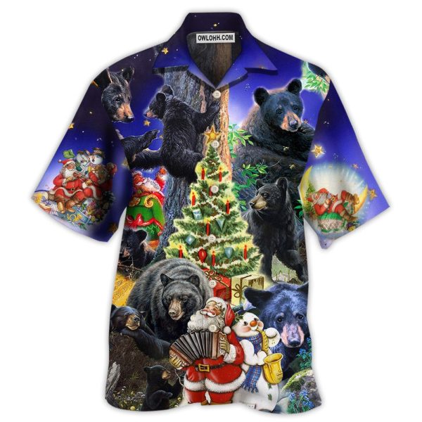 Bear Family Into Spring Merry Christmas - Hawaiian Shirt Jezsport.com