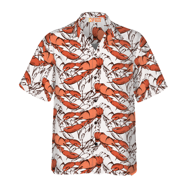 Boiled Red Lobster Seafood Hawaiian Shirt Jezsport.com