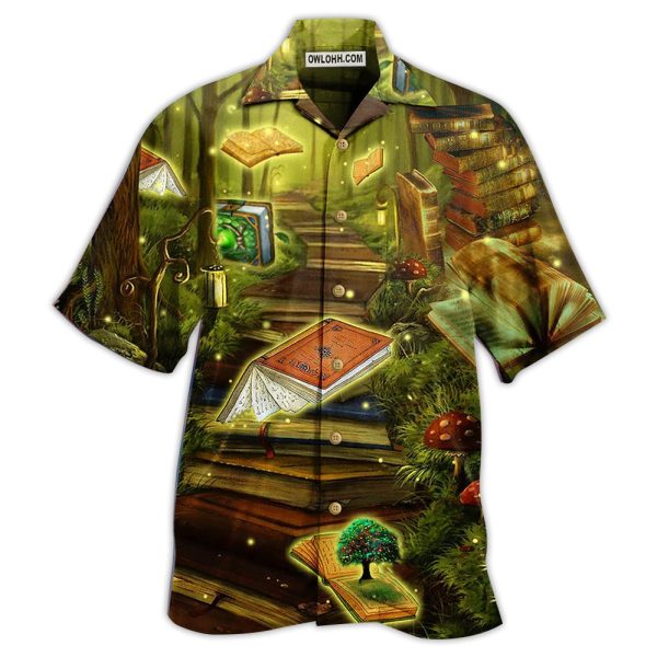 Book Magic Fly Mysterious World - Hawaiian Shirt Jezsport.com