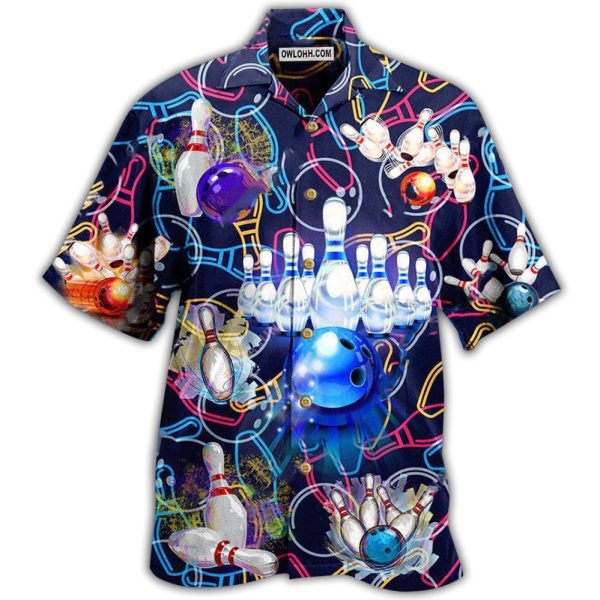 Bowling Let The Good Times - Hawaiian Shirt Jezsport.com