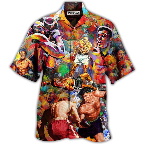 Boxing Is My Therapy Mix Color - Hawaiian Shirt Jezsport.com