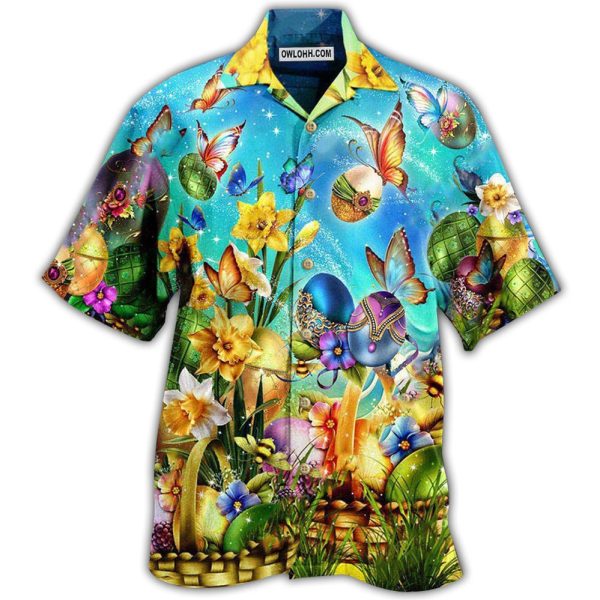 Butterfly Easter Have A Blessed Butterfly - Hawaiian Shirt Jezsport.com