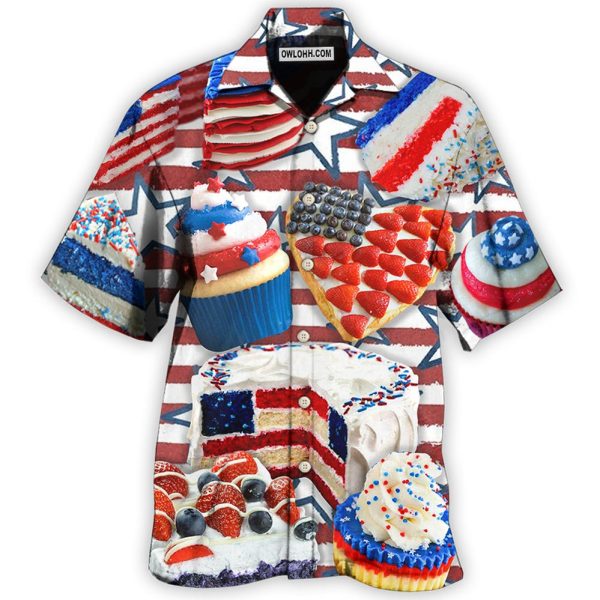 Baking Independence Day Cake Style - Hawaiian Shirt Jezsport.com