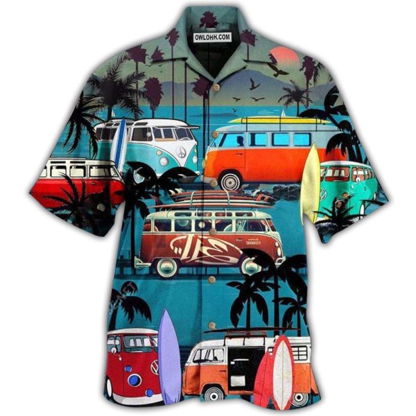 Camping Enjoy Your Van Life - Hawaiian Shirt Jezsport.com