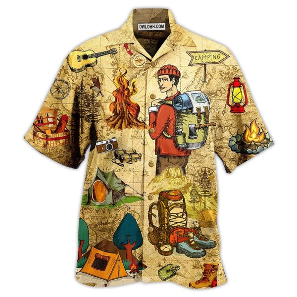 Camping Love Life - Hawaiian Shirt Jezsport.com