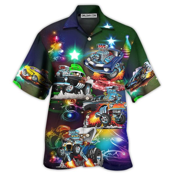 Car Stunning Merry Christmas - Hawaiian Shirt Jezsport.com