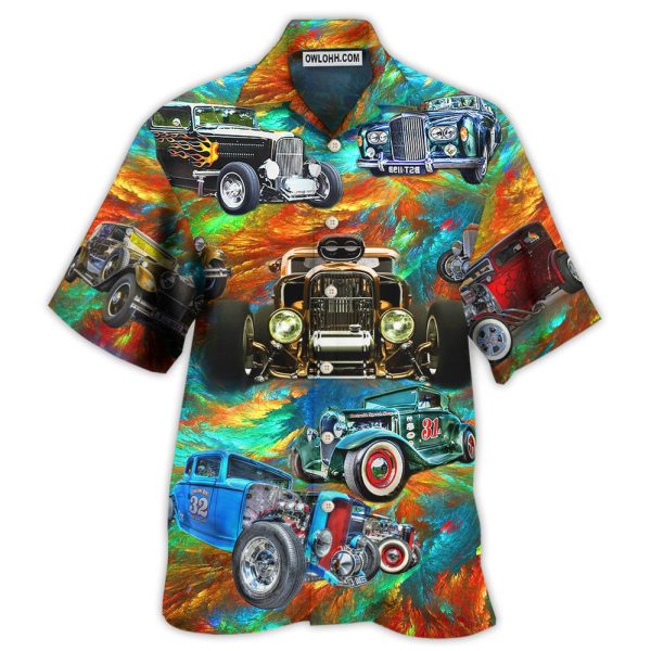 Hot Rod Car How To Ride A Hot Rod - Hawaiian Shirt Jezsport.com