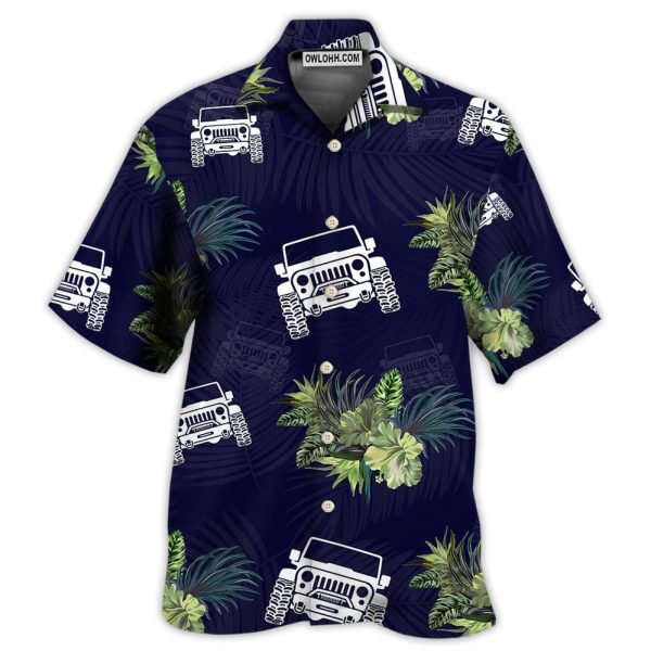 Jeep Lover Tropical Leaf - Hawaiian Shirt Jezsport.com