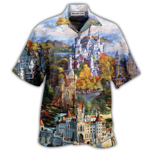 Castle Old Memmories Castles - Hawaiian Shirt Jezsport.com