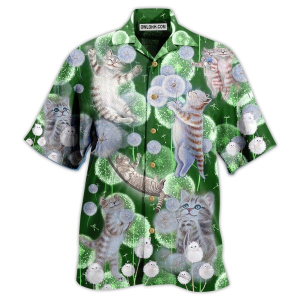 Cat Happiness Love Dream - Hawaiian Shirt Jezsport.com