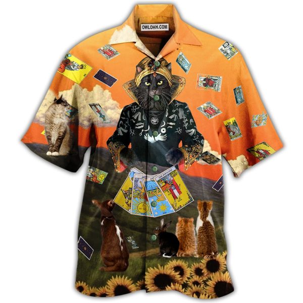 Cat Tarot Cool Style - Hawaiian Shirt Jezsport.com