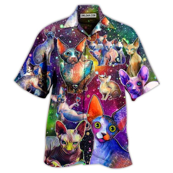 Cat To The Galaxy And Back - Hawaiian Shirt Jezsport.com