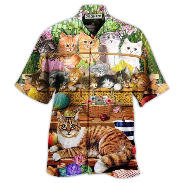 Cat Love Wool Roll - Hawaiian Shirt Jezsport.com