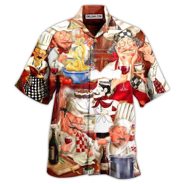 Chef Cooking Is The Art Of Life I'm So Happy - Hawaiian Shirt Jezsport.com