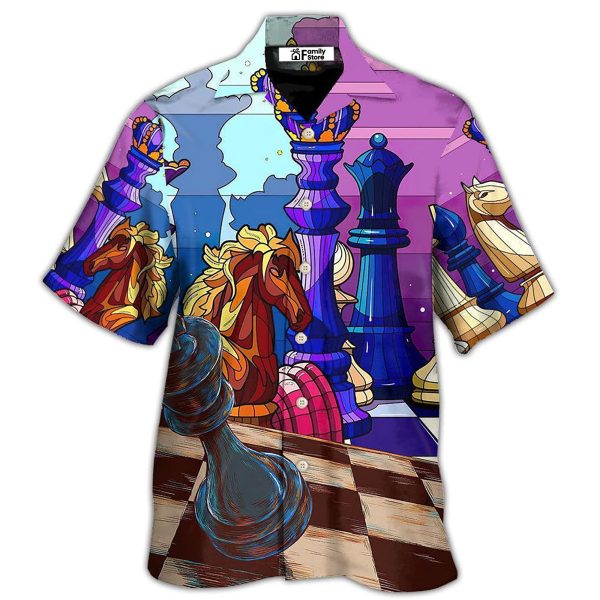 Chess Board Games Is Life Love Playing Chess - Hawaiian Shirt Jezsport.com