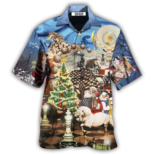 Chess Power Of The Knights - Hawaiian Shirt Jezsport.com