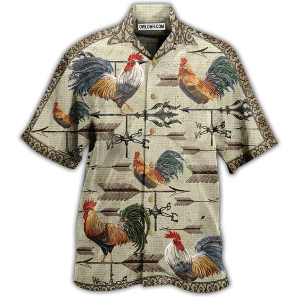 Chicken Find A Way Or Make One Weathervane Rooster - Hawaiian Shirt Jezsport.com