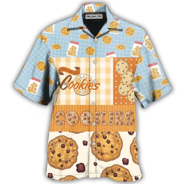 Baking Who Loves Baking Chocolate Chip Cookie - Hawaiian Shirt Jezsport.com