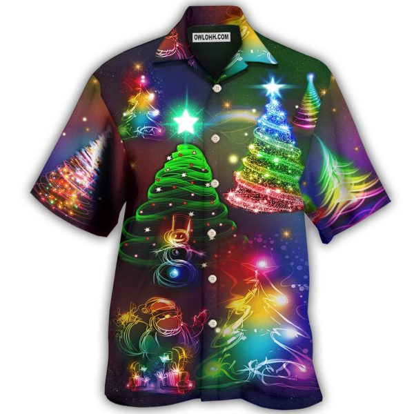 Christmas Merry Everything Happy Always - Hawaiian Shirt Jezsport.com