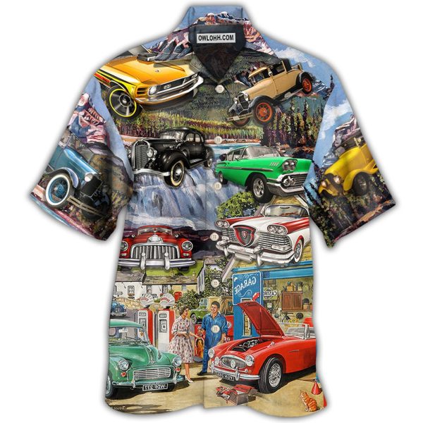 Car Classic Car Life Style - Hawaiian Shirt Jezsport.com