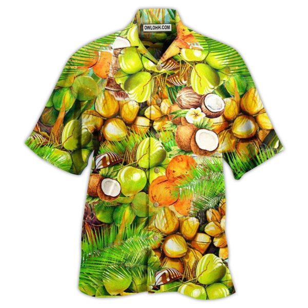 Coconut Brings Fresh To Summer Cool - Hawaiian Shirt Jezsport.com