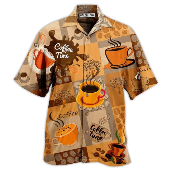 Coffee Time - Hawaiian Shirt Jezsport.com