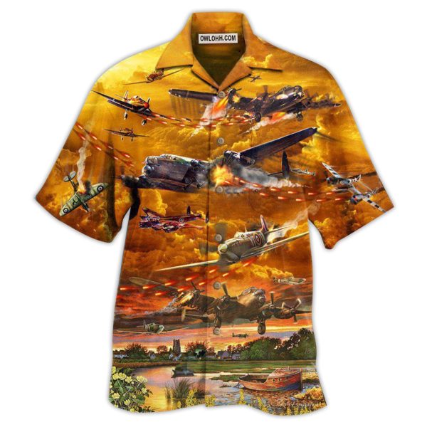 Combat Aircraft Crashing Is What's Dangerous Fire War - Hawaiian Shirt Jezsport.com