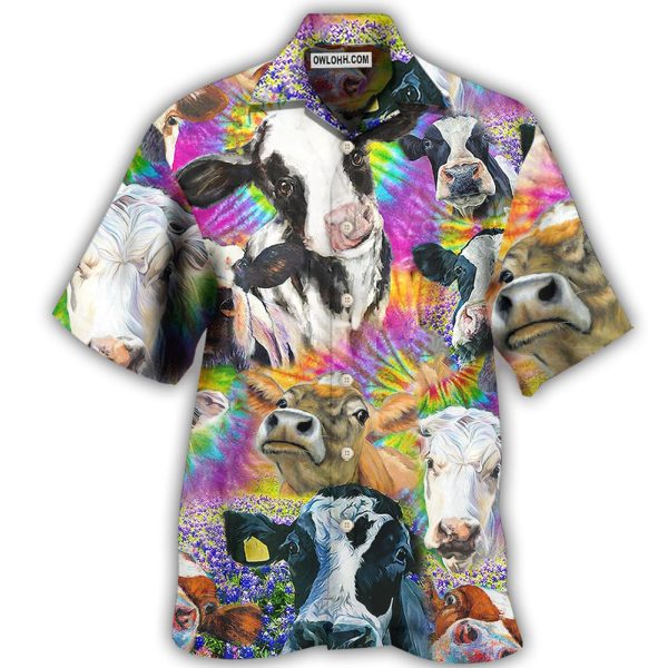 Cow Easily Distracted By Cows - Hawaiian Shirt Jezsport.com