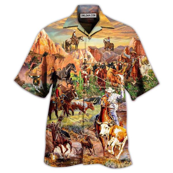 Cowboy Life Style - Hawaiian Shirt Jezsport.com