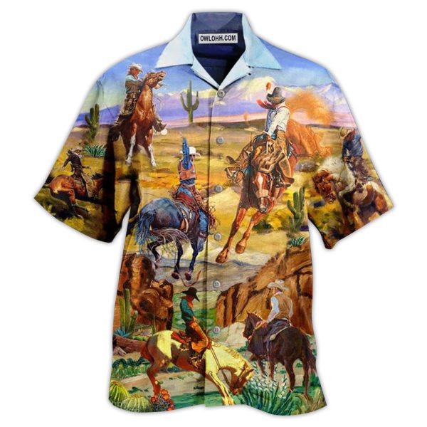 Cowboy Love Desert Love Cool - Hawaiian Shirt Jezsport.com