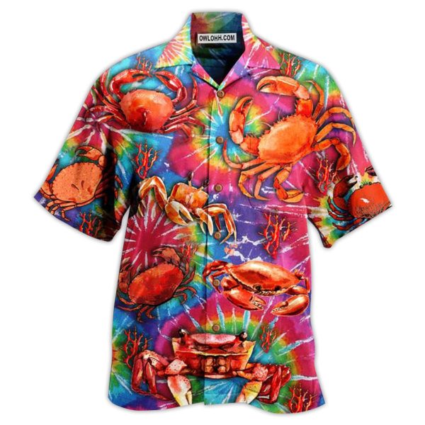 Crab Red Love It Forever - Hawaiian Shirt Jezsport.com