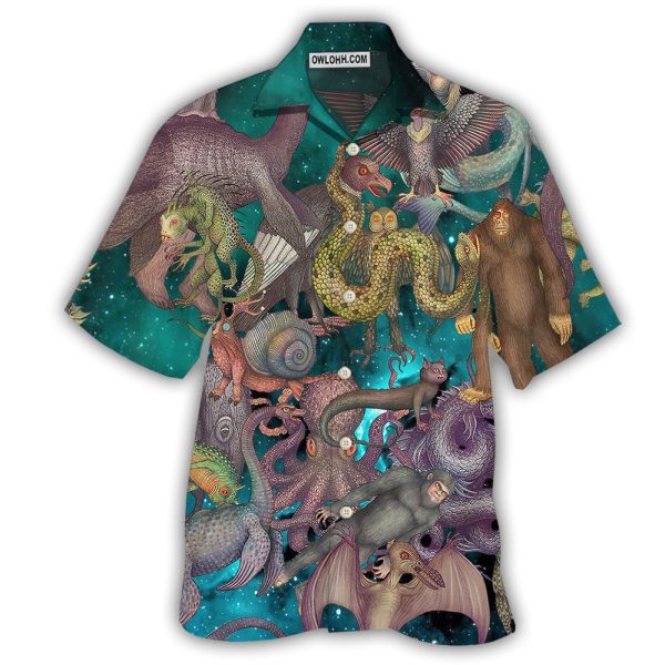 Animals Make It Scared - Hawaiian Shirt Jezsport.com