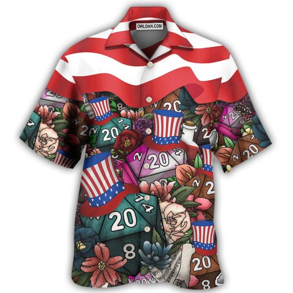 D20 Independence Day - Hawaiian Shirt Jezsport.com