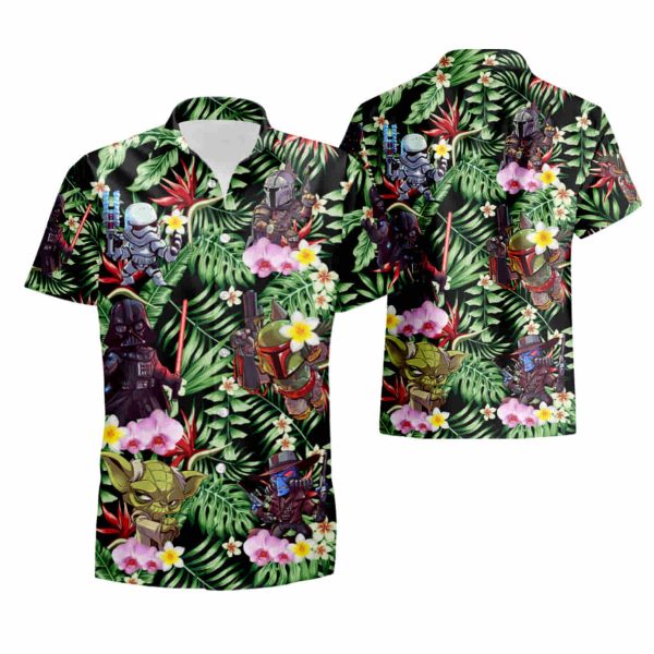 Darth Vader Aloha Shirts summer shirt Jezsport.com