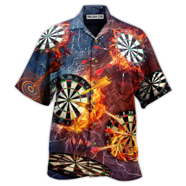 Darts Love It Fire - Hawaiian Shirt Jezsport.com