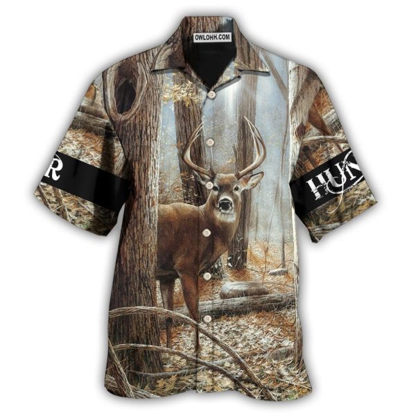 Hunting Deer Hunting Forest Cool - Hawaiian Shirt Jezsport.com