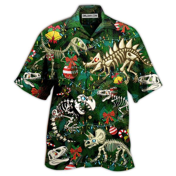 Jurassic Park Dinosaur Dear Santa I Am A Jurassic Park Dinosaur Christmas - Hawaiian Shirt Jezsport.com