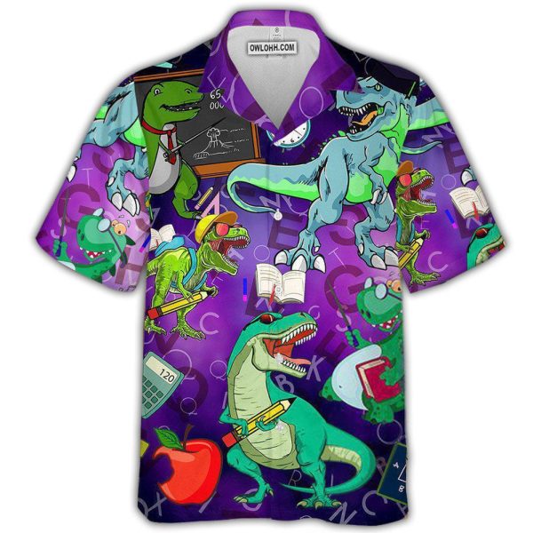 Jurassic Park Dinosaur Funny Summer - Hawaiian Shirt Jezsport.com