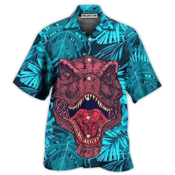 Jurassic Park Dinosaur Love Animals - Hawaiian Shirt Jezsport.com