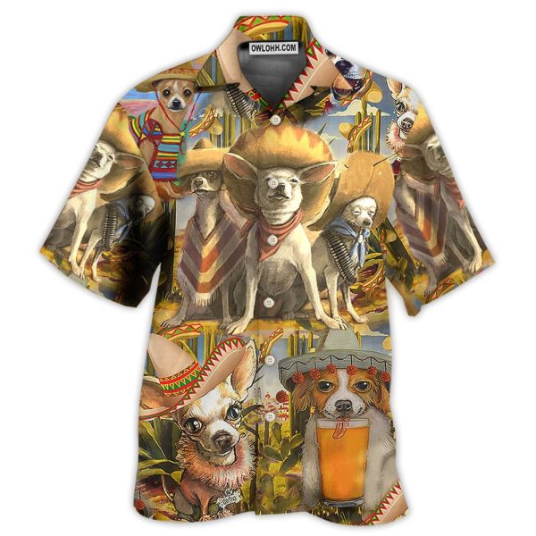 Chihuahua Is My Best Friend - Hawaiian Shirt Jezsport.com