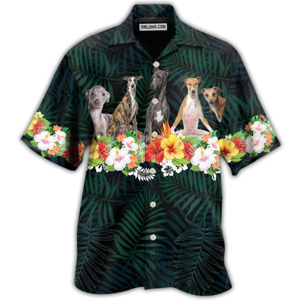 Dog Italian Greyhound Tropical Style - Hawaiian Shirt Jezsport.com