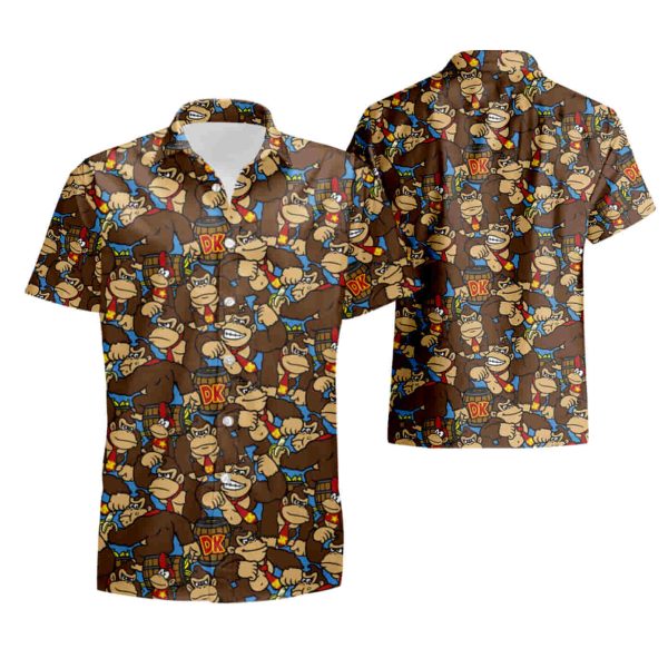 Donkey Kong Limited Hawaiian Shirt summer shirt Jezsport.com