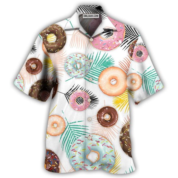 Donut Lover It's Time For Donut - Hawaiian Shirt Jezsport.com