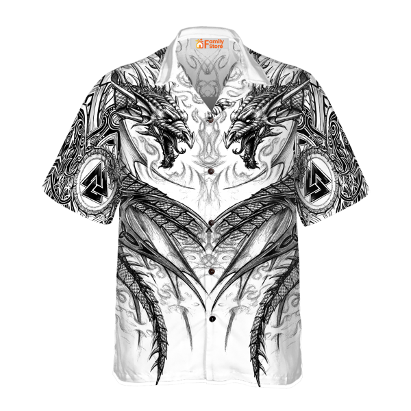 Dragon 3D Hawaiian Shirt Jezsport.com