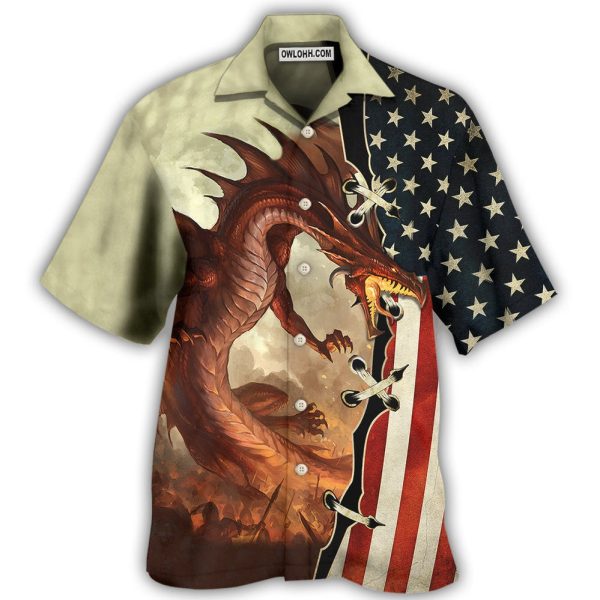 Dragon Independence Day - Hawaiian Shirt Jezsport.com