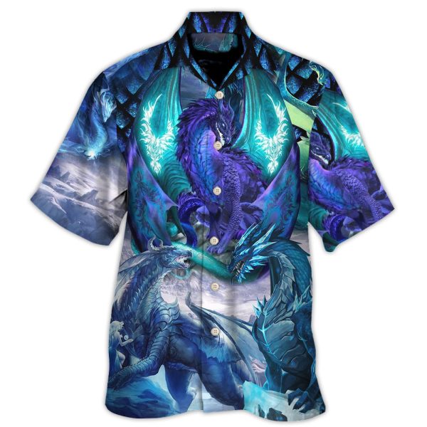 Dragon Love Life Amazing Color - Hawaiian Shirt Jezsport.com